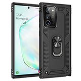 Zanderlyn Samsung Note 20 Ultra 5G Case with Kickstand and Metal Ring - Shockproof Samsung Note 20 Ultra 5G Case Military Grade Drop Tested - Slim Dual Layer Samsung Galaxy Note 20 Ultra Case - Black